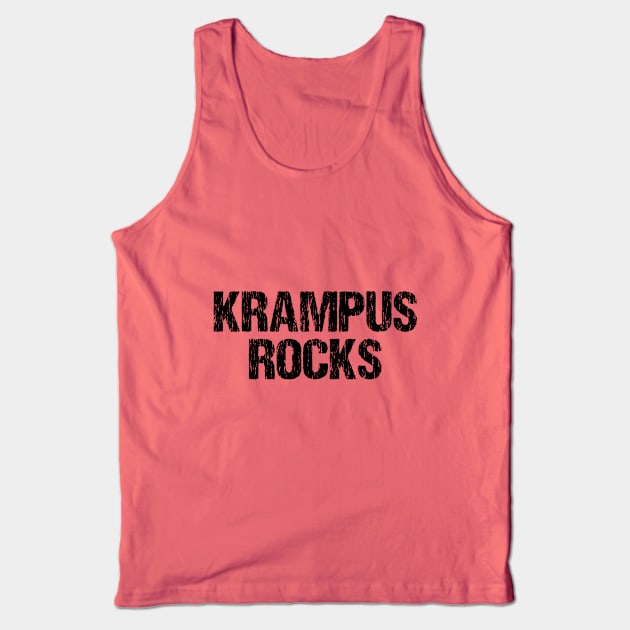 Krampus Rocks Tank Top by bluehair